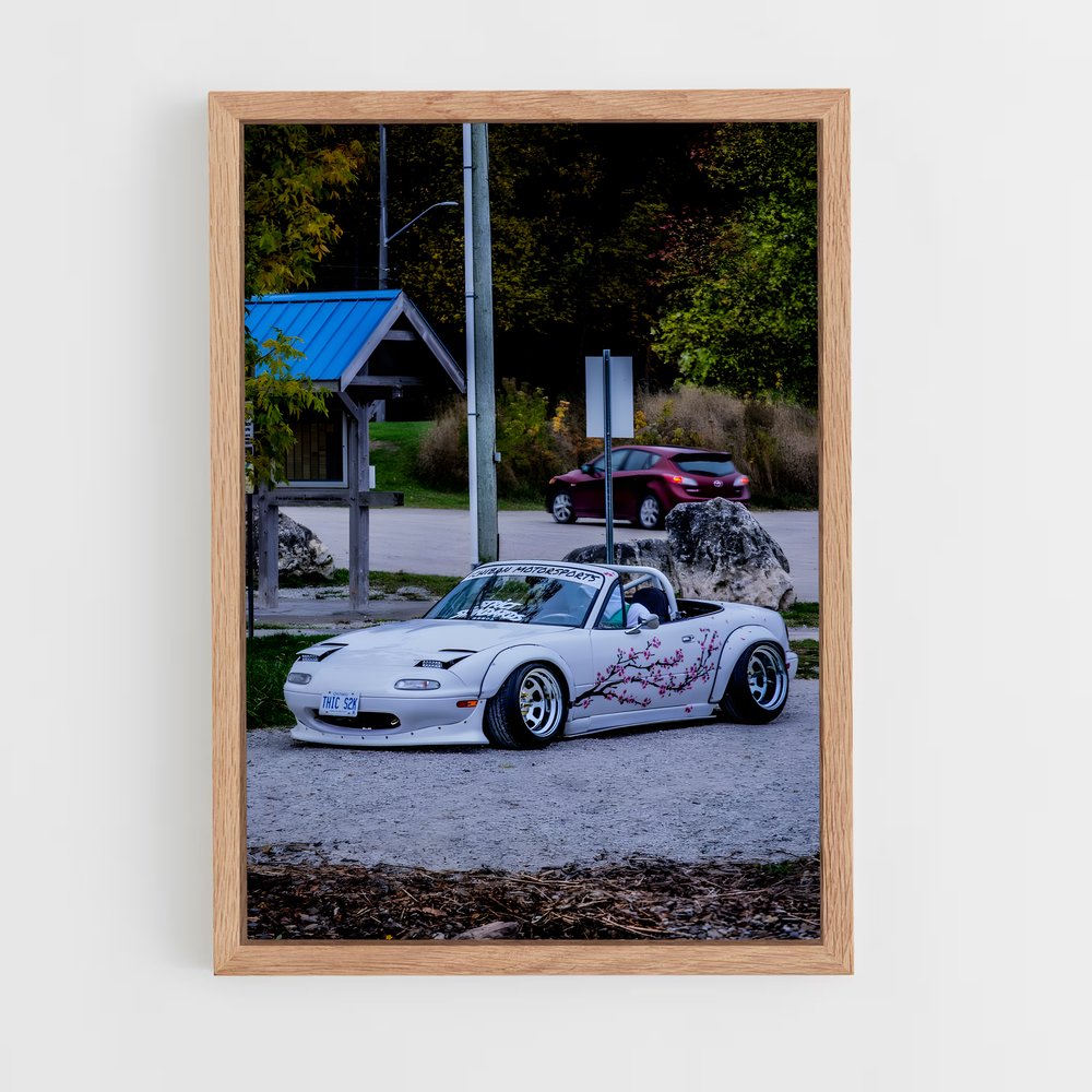 Poster Miata Élégance – affiche Mazda (vue 4)